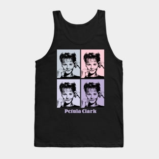 Petula Clark Pop Art Tank Top